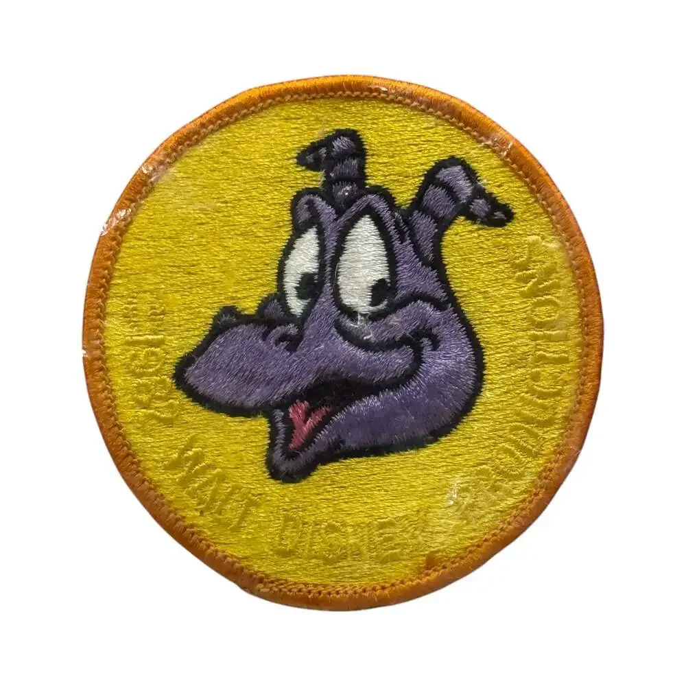 Vintage Disney Epcot Figment Dragon Embroidered Patch NIP Sealed New NOS 1982